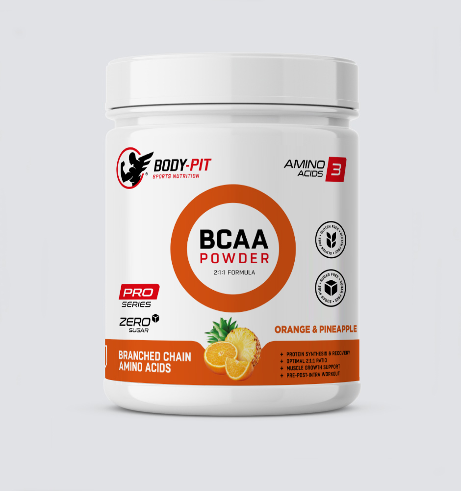БЦАА Body-pit BCAA 2.1.1 — 110 г апельсин-ананас
